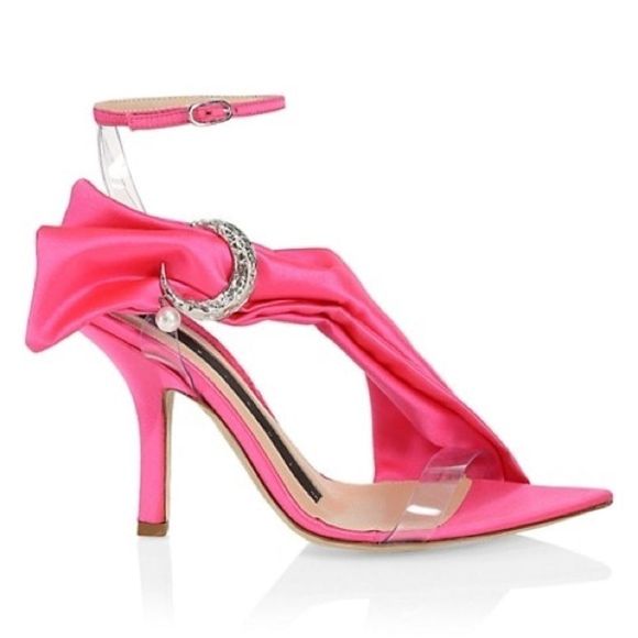 Midnight 00 Miss Embellished Satin Sandals